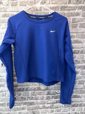 Nike Running Women’s Cobalt Blue Long-Sleeve Athletic Top